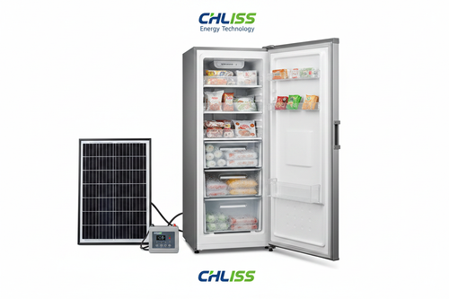 198L 12V DC Solar Upright Freezer