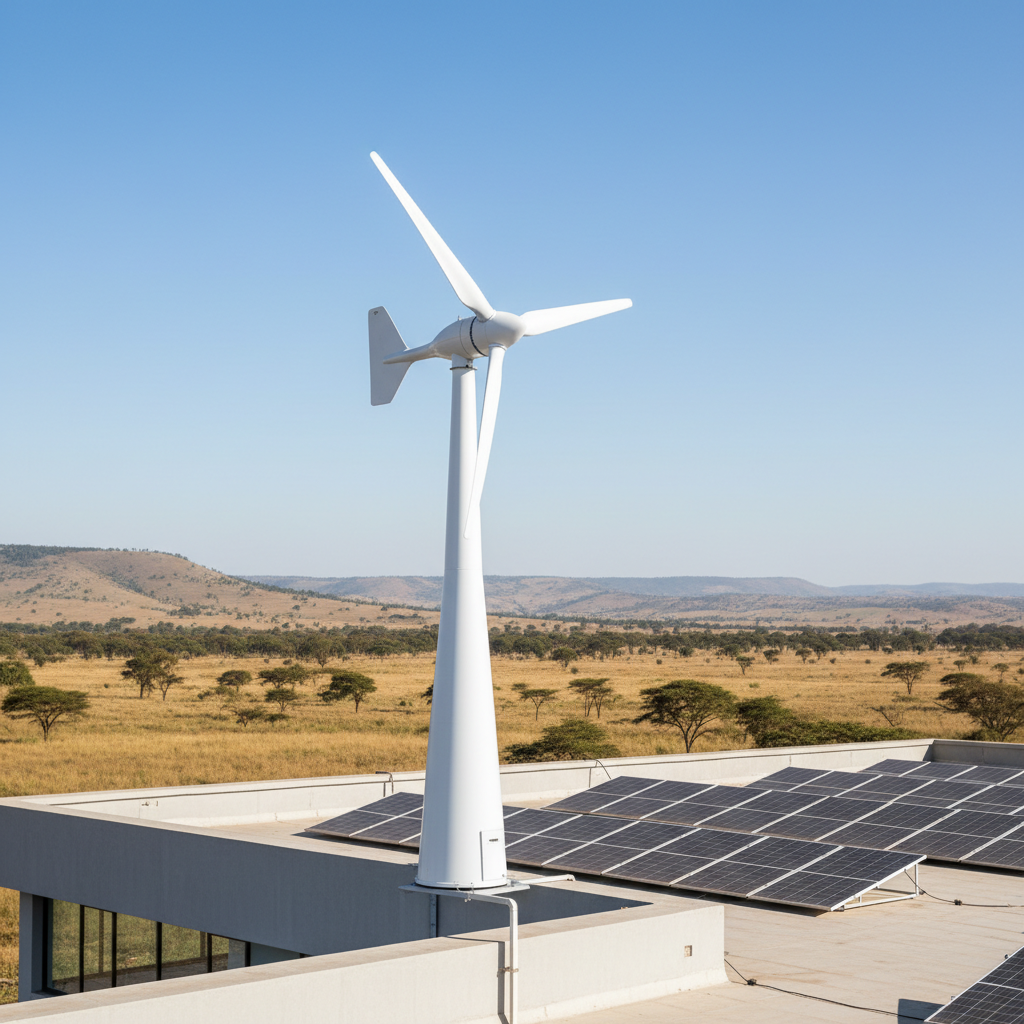 3KW Vertical Axis Wind Turbine
