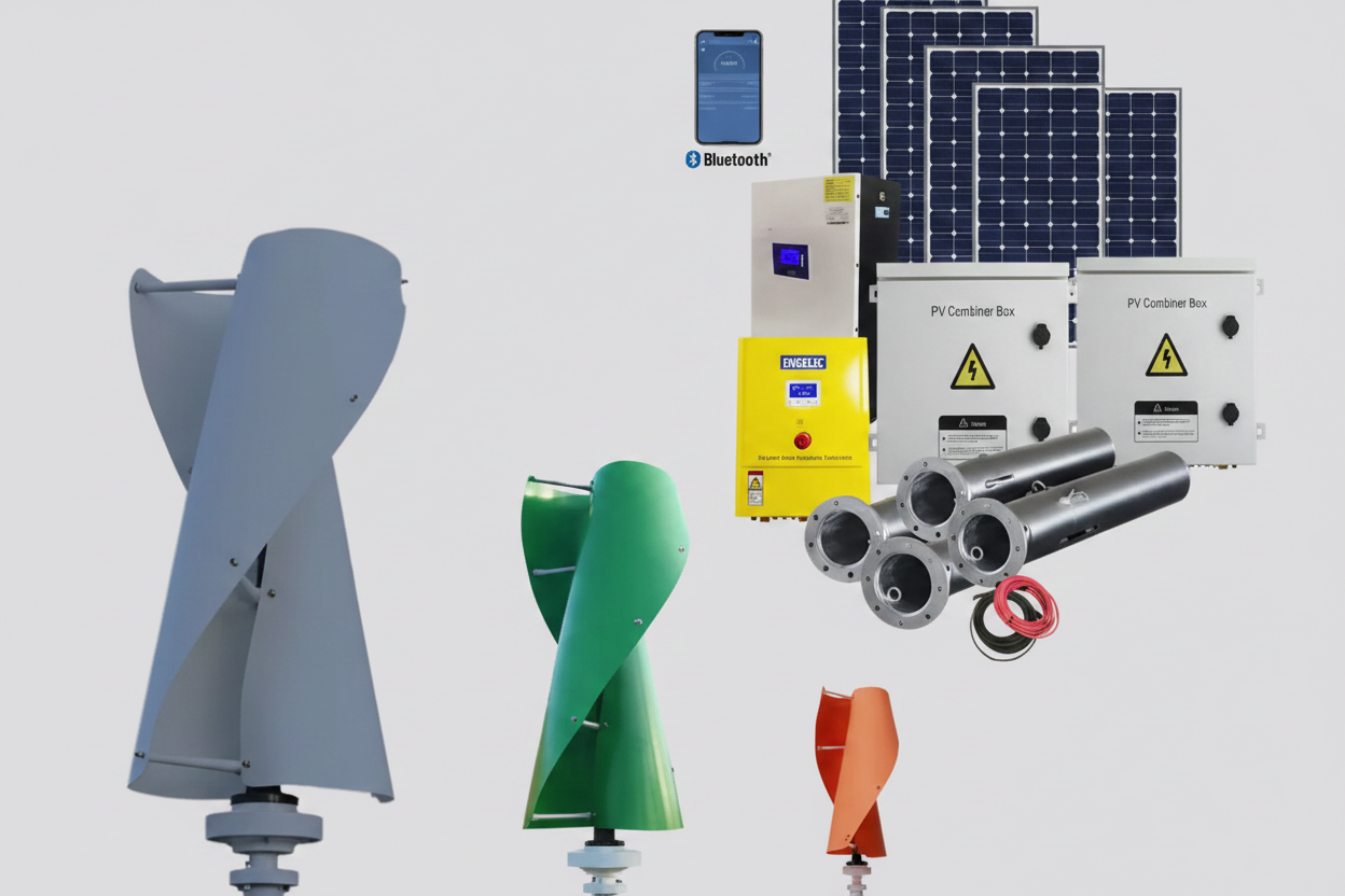 48V–380V Vertical Wind Turbine Generator