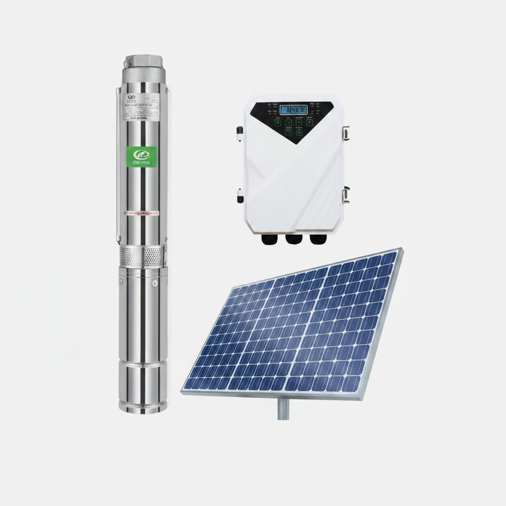 Complete 2-inch solar water pump system Kenya
