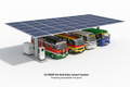 Solar Carport with East African Matatus